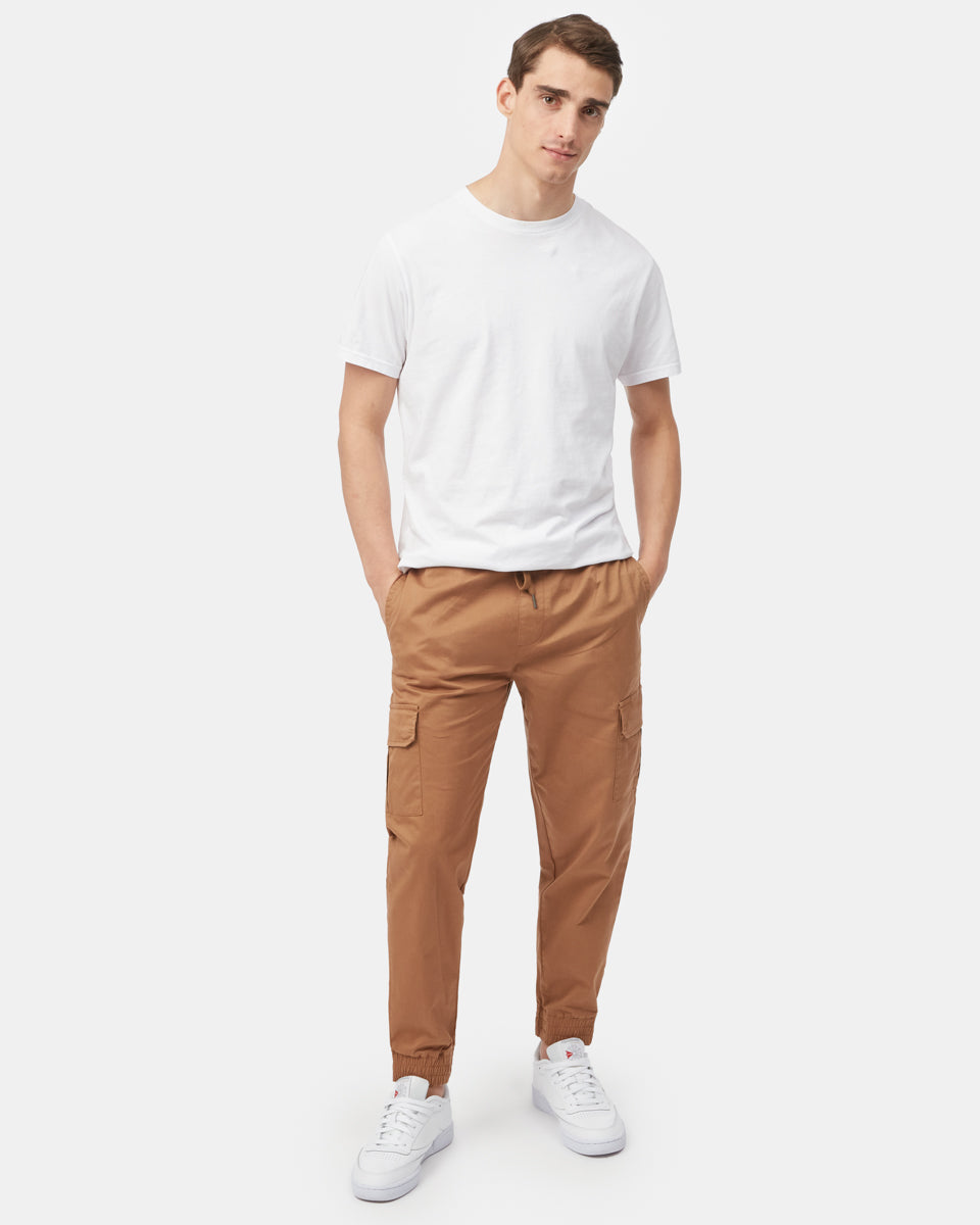Stretch Twill Cargo Pull On Jogger - Image 2